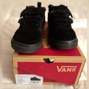 Black Unisex Toddler Vans (Worn)
